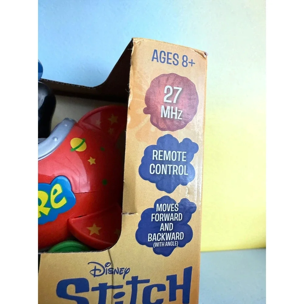 NEW IN BOX Disney Stitch Space Adventure w/Lilo Stitch Remote Control Spaceship